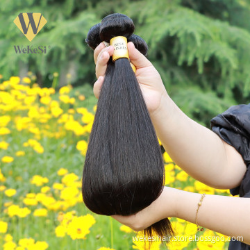 Silky Straight Mink Brazilian Hair 12A Grade 100% Human Hair Tangle Free Remy Human Hair Weft Sale